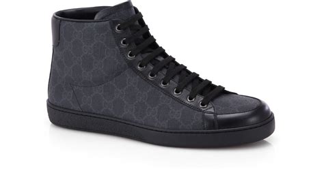 gucci hi tops replica|gucci supreme high top black.